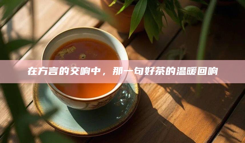 在方言的交响中，那一句好茶的温暖回响